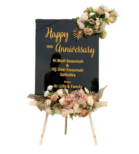 Papan Bunga Akrilik Segoropuro